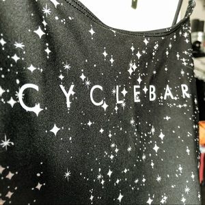 CycleBar Onzie Star Crop Tank NWT